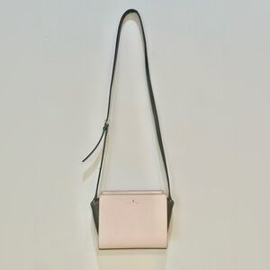 Kate Spade Light Pink and Black Crossbody Bag